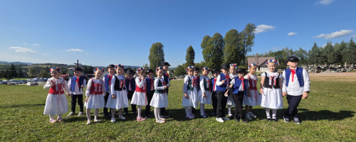 Piknik rodzinny przy Szkole Podstawowej w Bliznem